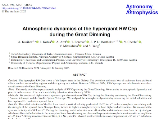 Screenshot of the first page of the scientific paper.